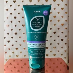 HASK Tea Tree Oil & Rosemary Pre-Shampoo Scalp Scrub 6oz (NEW)
